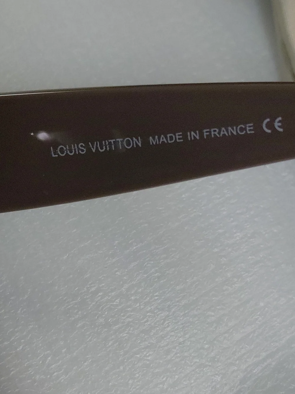 Louis Vuitton Gradient Brown Square Sunglasses